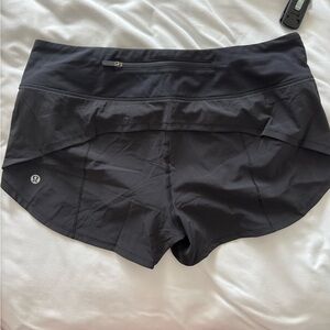 Lululemon Athletica Black Performance Athletic Shorts